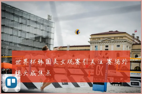 世界杯韩国美女观赛引关注 赛场外镜头成焦点